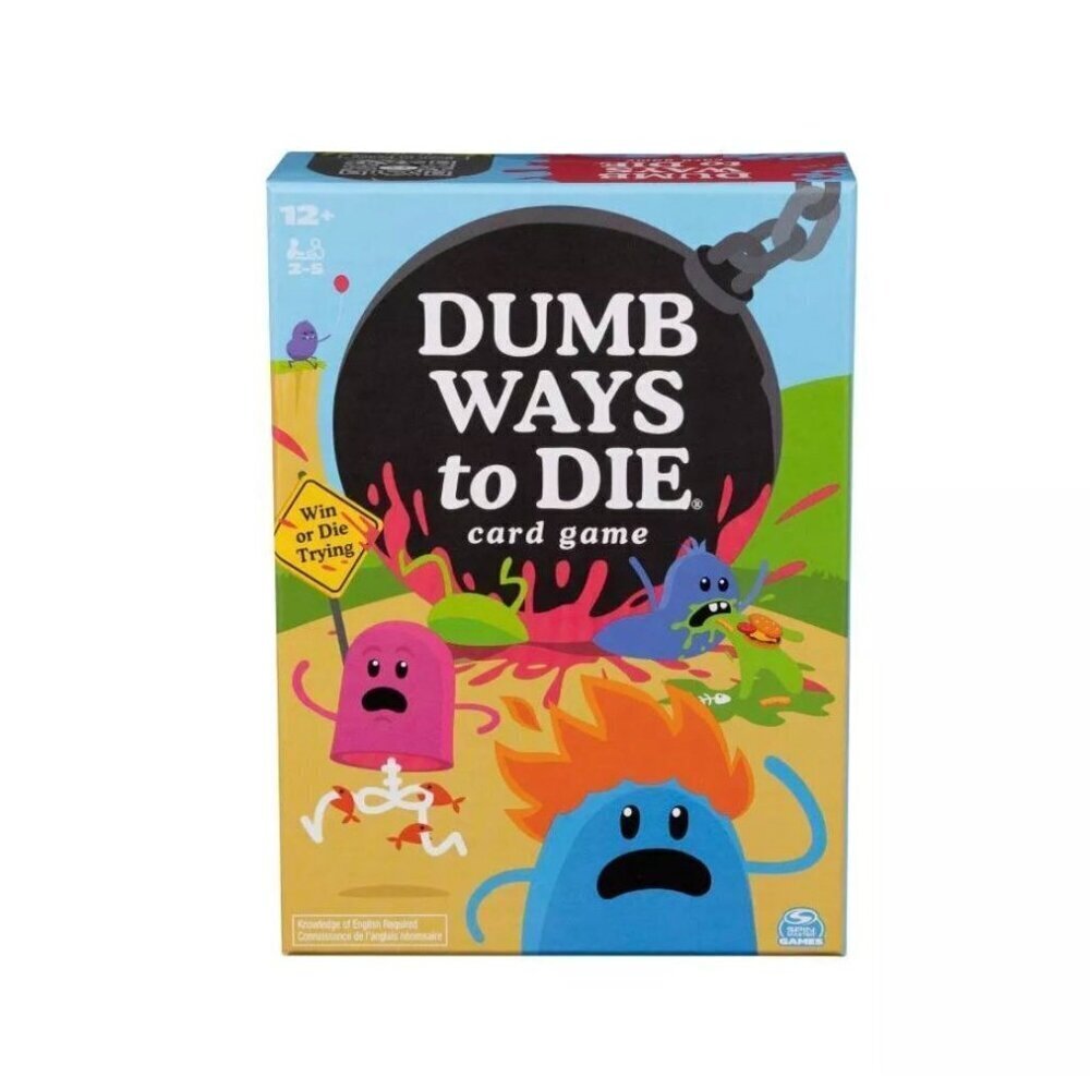 Spin Master Games Dumb Ways to Die Card Game Ages 12+ Game Night